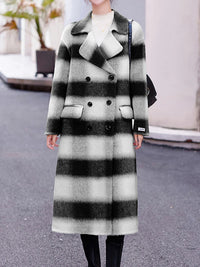 “Carrie Plaid Coat – women’s stylish plaid wool-blend coat with a modern fit, perfect for adding warmth and classic style to any outfit – Hot Deal Warehouse fashion”


