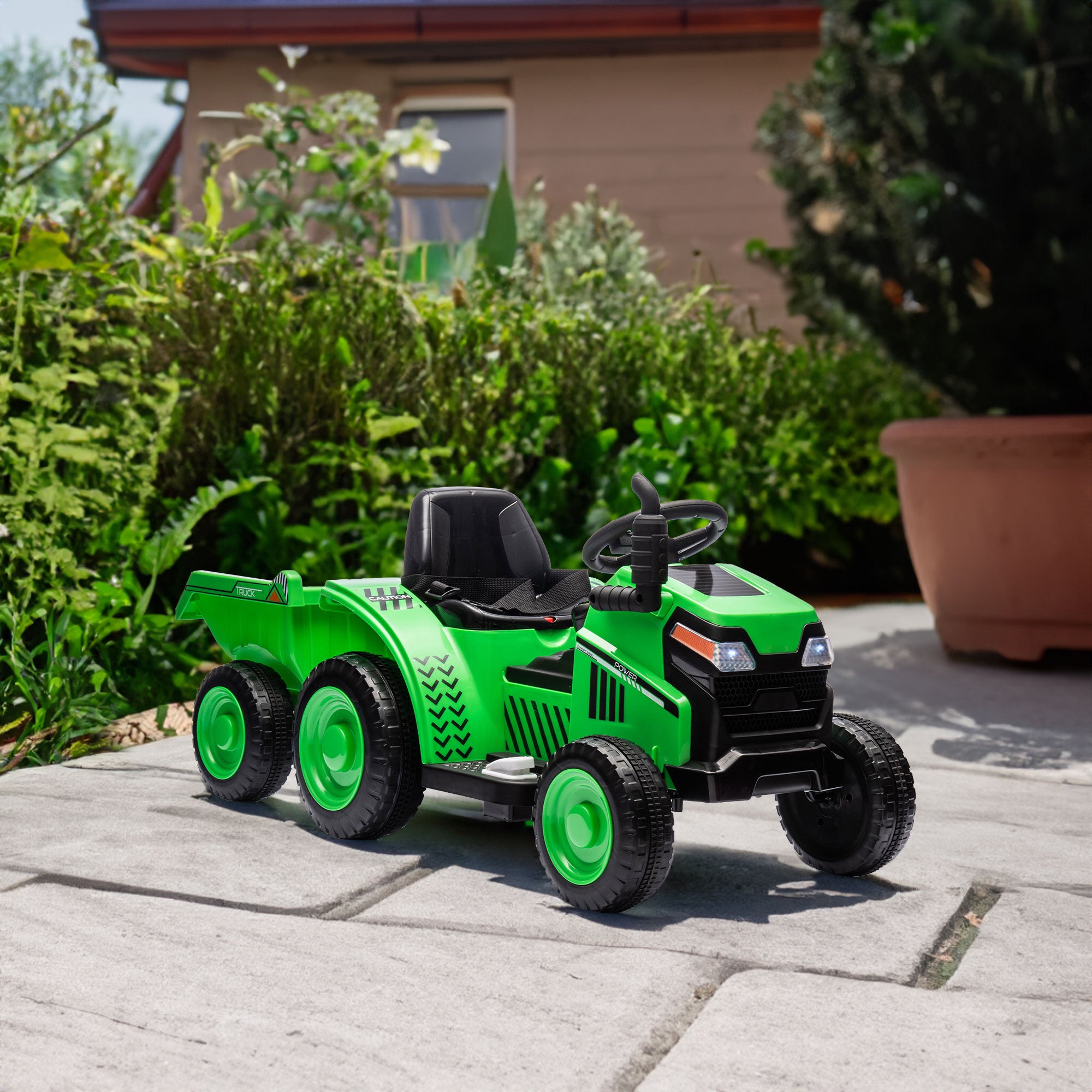 “12V kids electric ride on tractor – battery-powered toy vehicle with realistic design for outdoor play – Hot Deal Warehouse toys”

