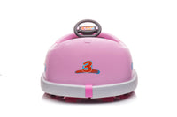 "Self-driving electric bumper car designed for kids, featuring a colorful, durable plastic body, easy-to-use joystick controls, and built-in safety features. Provides an exciting and safe bumper car experience for children indoors or outdoors.