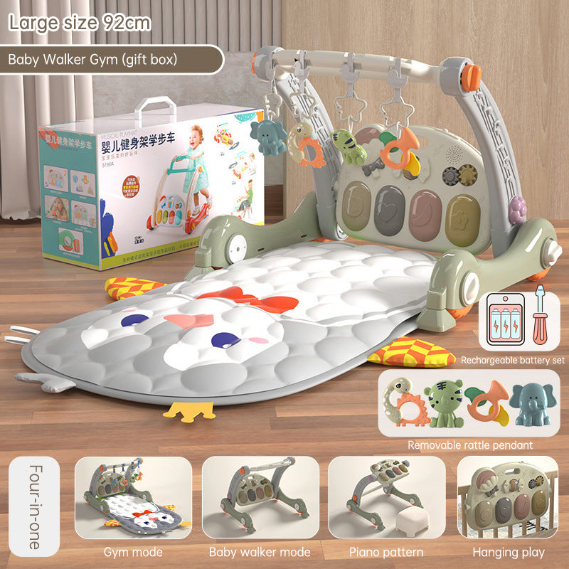 “4 in 1 baby walker – multifunctional walker, rocker, and activity center for infant development and play – Hot Deal Warehouse baby essentials”

