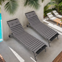 “2-piece outdoor lounge chair cushion set – comfortable, weather-resistant cushions for patio or garden seating – Hot Deal Warehouse outdoor living”

