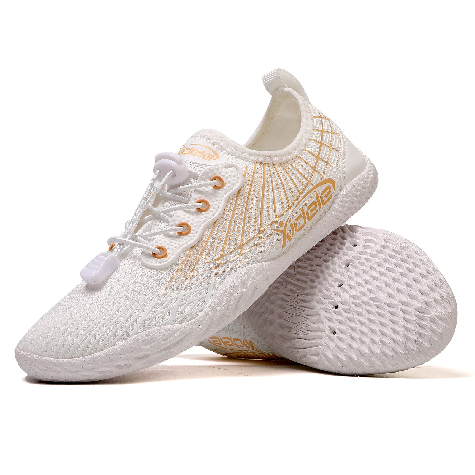 Versatile outdoor swimming and beach yoga shoes with breathable mesh, flexible sole, and quick-drying capabilities, perfect for active lifestyles.








