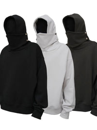 “Escaped Hoodie with Mask for Men – unique men’s hoodie featuring an attached mask, ideal for streetwear style and standout looks – Hot Deal Warehouse menswear”

