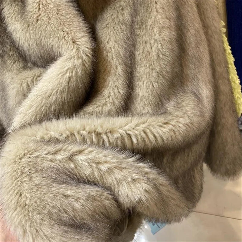 “Foxy Faux Fur Coat – women’s luxurious faux fur coat with a chic, cozy design, perfect for adding glamour and warmth to any outfit – Hot Deal Warehouse fashion”
