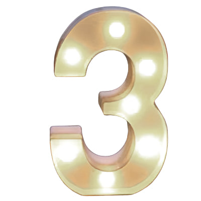 Luminous LED Letter Night Light