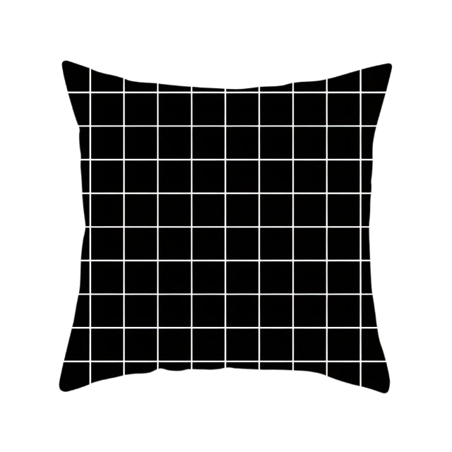 Geometric Cushion Cover