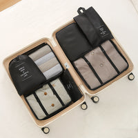 7Pcs Travel Packing Cubes, Luggage Organizer Set with Shoe Bag for Clothes Storage Hot Deal Warehouse