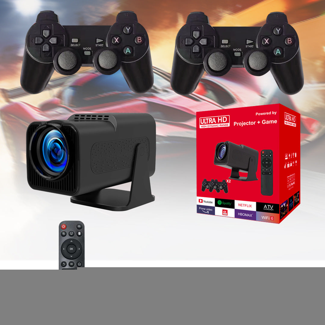 “F600 Portable 4K Full HD Projector – compact projector delivering brilliant 4K visuals for home theater, presentations, or gaming – Hot Deal Warehouse electronics”
