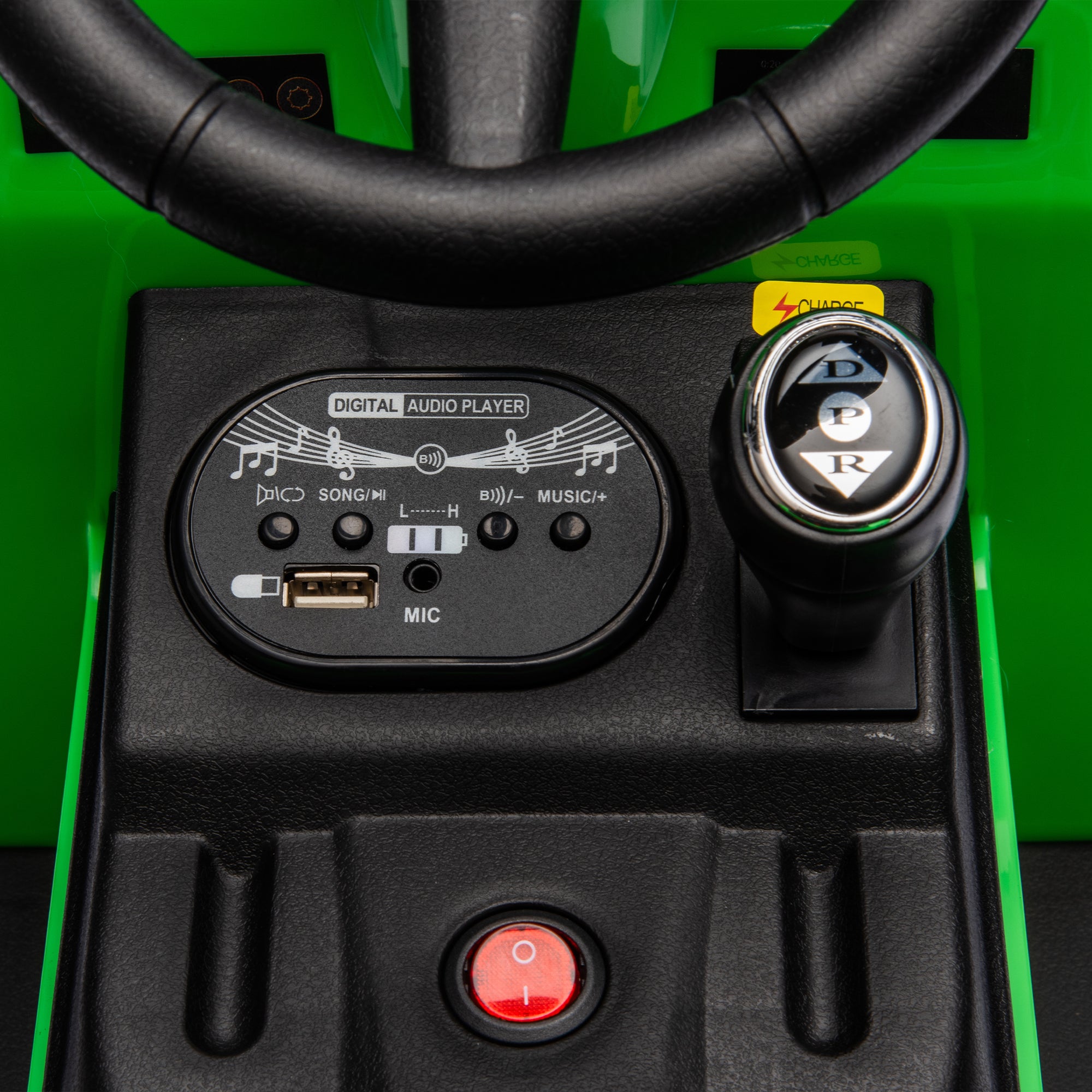 “12V kids electric ride on tractor – battery-powered toy vehicle with realistic design for outdoor play – Hot Deal Warehouse toys”

