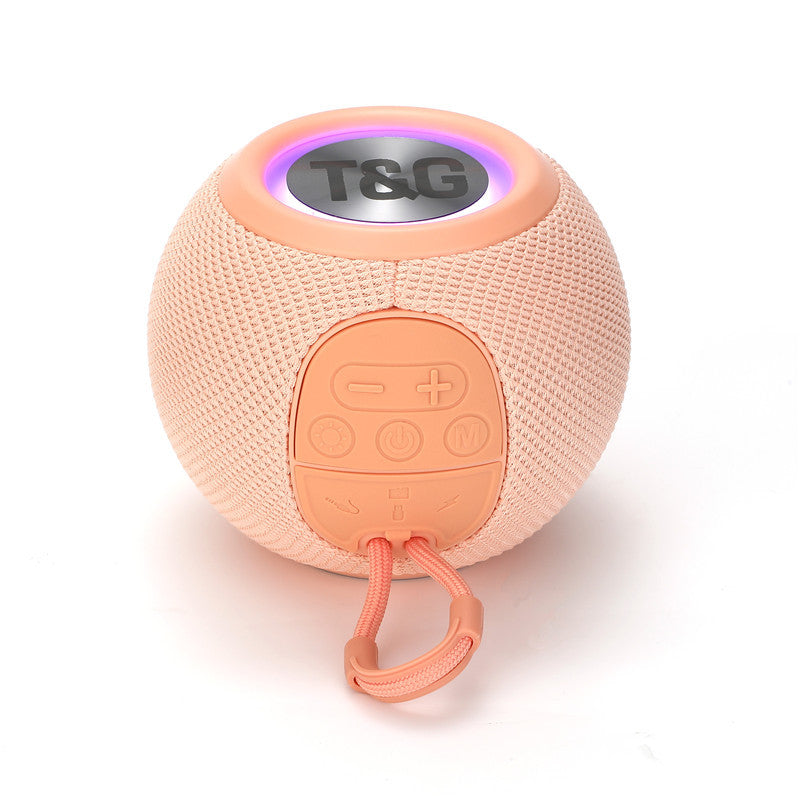 TG337 Bluetooth speaker offering high-quality sound and portability. Features wireless Bluetooth connectivity, long battery life, and a durable, compact design, making it perfect for on-the-go music enjoyment, outdoor activities, and parties.