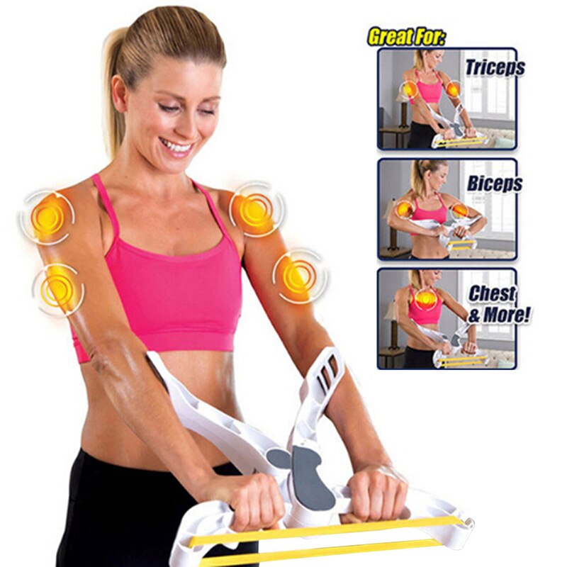 Useful Armor upper body and hand grip strength trainer, featuring adjustable resistance for improving grip strength, forearm, and upper body muscles during strength training exercises