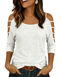 women's off shoulder t-shirt Australia