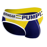 Men’s low waist cotton fashion briefs in a sleek modern style


