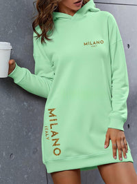 fitted long sleeve midi dress women