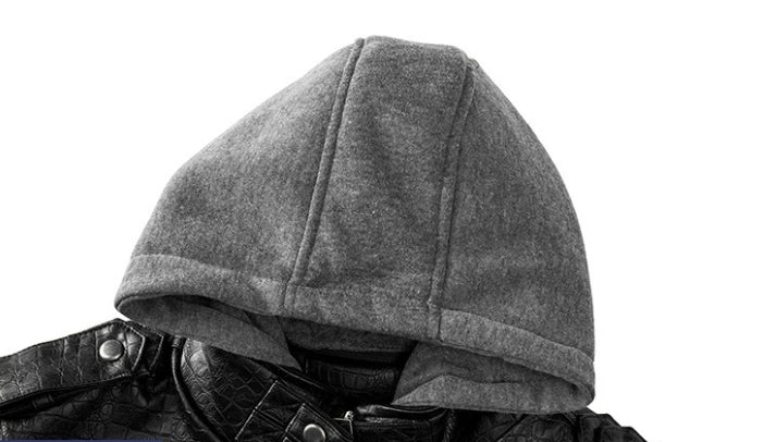 “Fashion Personality PU Leather Coat for Men – trendy men’s PU leather coat with a modern fit, perfect for standout style – Hot Deal Warehouse menswear”
