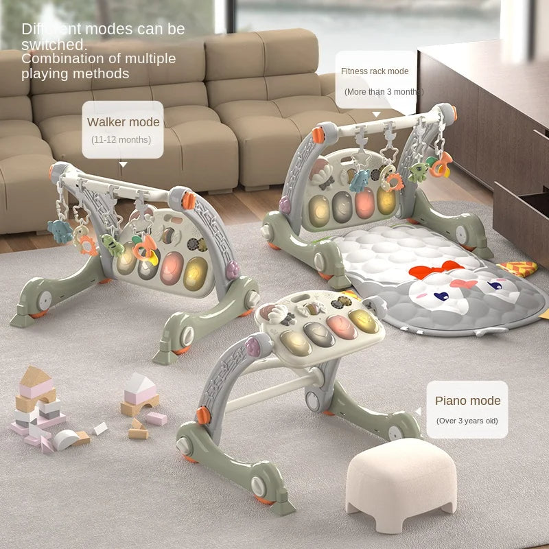 “4 in 1 baby walker – multifunctional walker, rocker, and activity center for infant development and play – Hot Deal Warehouse baby essentials”

