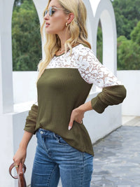 “Daydream Lace Top – women’s delicate lace blouse with a dreamy, romantic design, perfect for layering or dressing up – Hot Deal Warehouse fashion”
