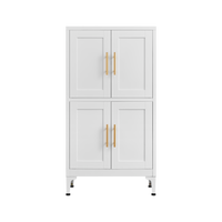“Deluxe White Storage Cabinet – spacious, modern storage cabinet in crisp white, perfect for organizing any room in style – Hot Deal Warehouse home furniture”
