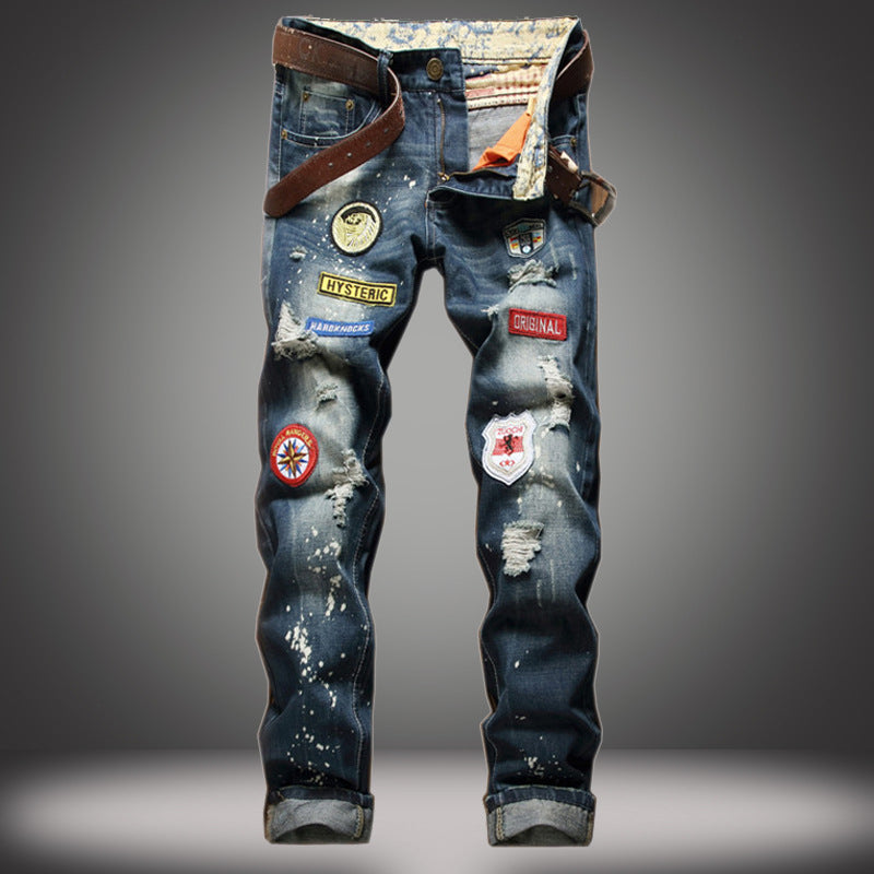 Splash Ink Straight Slim Jeans Hot Deal Warehouse