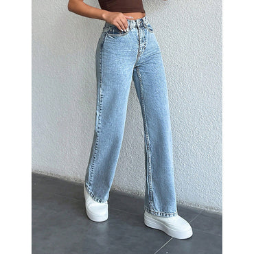 women's straight denim jeans Australia