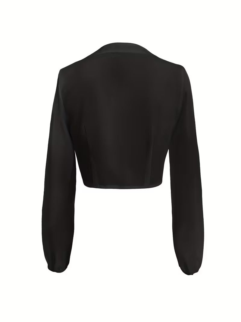 Lucy Cropped Blouse Hot Deal Warehouse