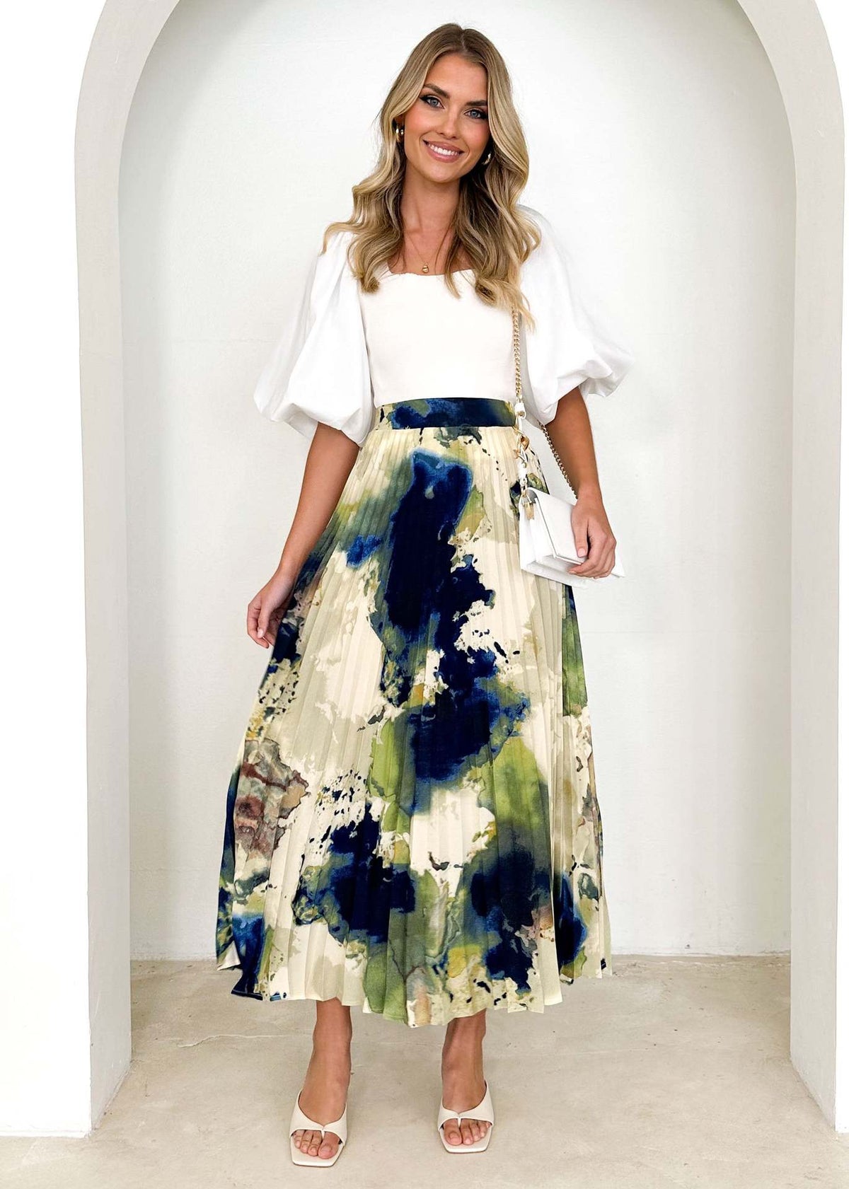 pleated skirt for events Australia
