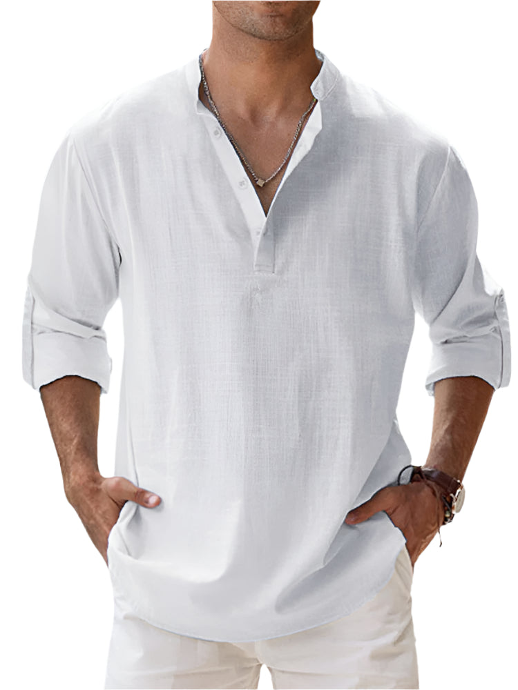 “Casual blouse cotton linen shirt – women’s lightweight, breathable shirt for relaxed everyday style and comfort – Hot Deal Warehouse fashion”









