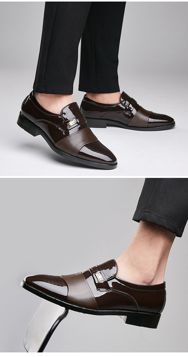 “Archer Dress Shoes – men’s classic, polished dress shoes for formal events, work, or special occasions – Hot Deal Warehouse footwear”


