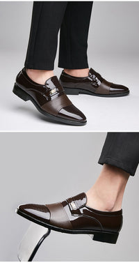 “Archer Dress Shoes – men’s classic, polished dress shoes for formal events, work, or special occasions – Hot Deal Warehouse footwear”



