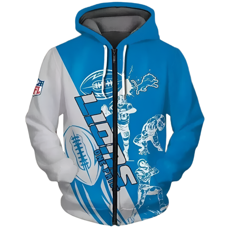 Matching couple wearing zipper hoodies and smiling, dressed in cozy sweatshirt jackets.

