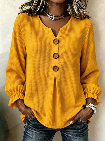 casual waffle top women Australia