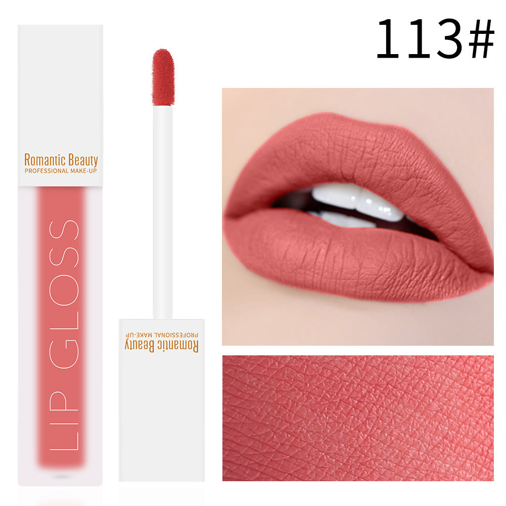 Romantic Beauty Velvet Matte Lip Glaze