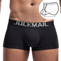 Men's simple youth underwear with lifting ring – breathable and supportive

