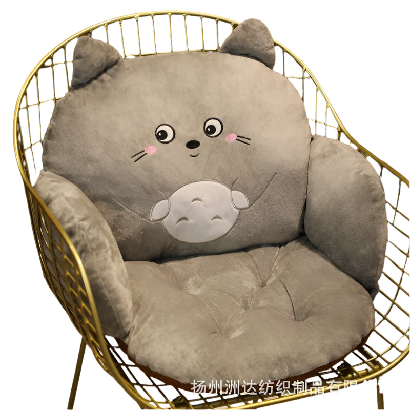 “Cartoon animal connected seat cushion – adorable, comfy cushion with playful animal designs, perfect for kids’ chairs, playrooms, or adding fun to any space – Hot Deal Warehouse home & kids”

