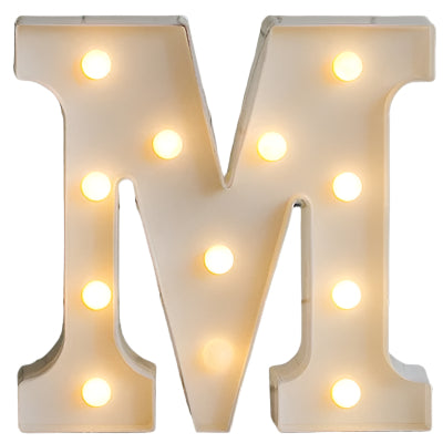 Luminous LED Letter Night Light