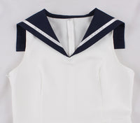 Sailor Bow-Tie Strap Dress Hot Deal Warehouse