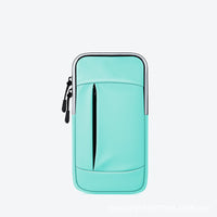 Running phone arm bag with a secure, adjustable strap, designed to hold your phone and essentials while jogging or exercising, featuring a lightweight and sweat-resistant material.