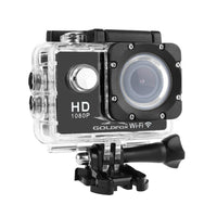 SJ4000 WiFi Action Camera – 30M waterproof, 1080P Full HD, 12MP photo resolution, and helmet mount for extreme sports and underwater adventures.


