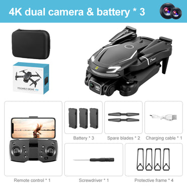 V88 UAV 4K dual camera drone, featuring high-definition 4K video recording, front and bottom cameras for versatile shots, and advanced flight stability. Equipped with intelligent flight modes and a long-lasting battery, perfect for aerial photography and outdoor adventures