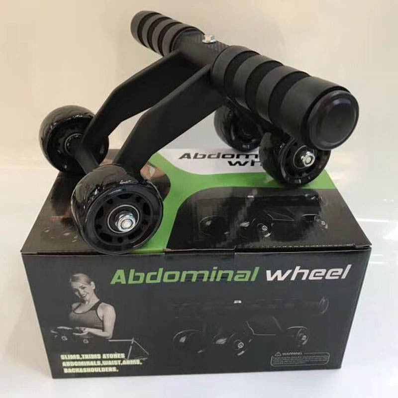 “Foldable 4 Wheel Ab Roller – compact, foldable ab roller for effective core workouts at home or on the go – Hot Deal Warehouse fitness”
