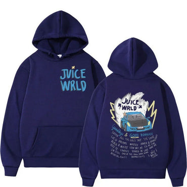 Unisex anime hoodie with dark retro print – oversized pullover streetwear.

