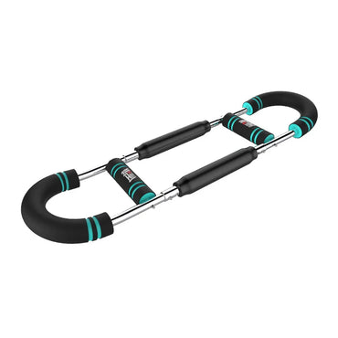 Power Twister arm exerciser with adjustable resistance, designed to strengthen and tone arms, chest, and shoulders through twisting motions for effective upper body workouts.
