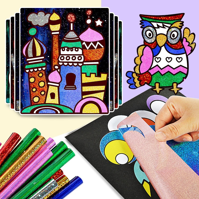 “DIY Cartoon Magic Transfer Painting Kit – creative art kit for kids with fun cartoon designs, perfect for hands-on crafting and imaginative play – Hot Deal Warehouse crafts & toys”
