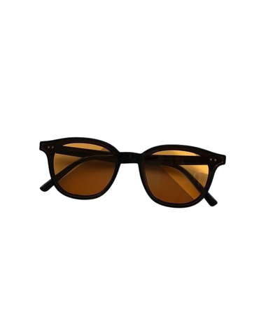 Women's retro brown UV protection sunglasses