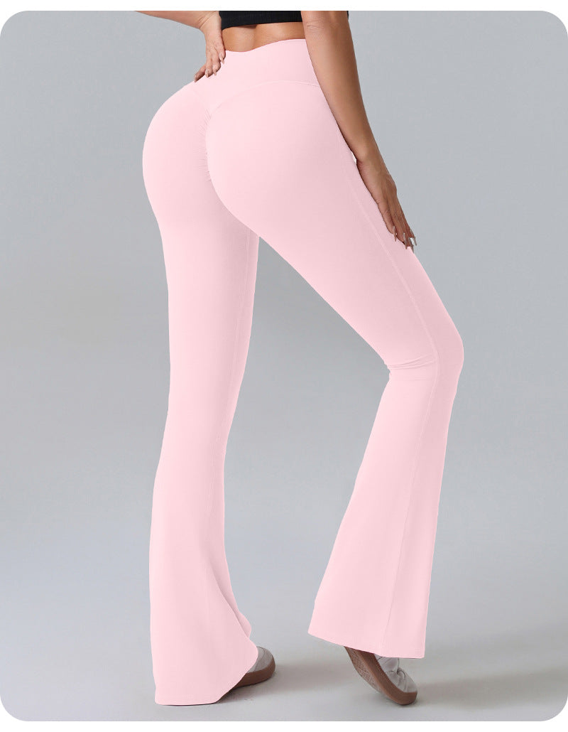 women's workout flared leggings