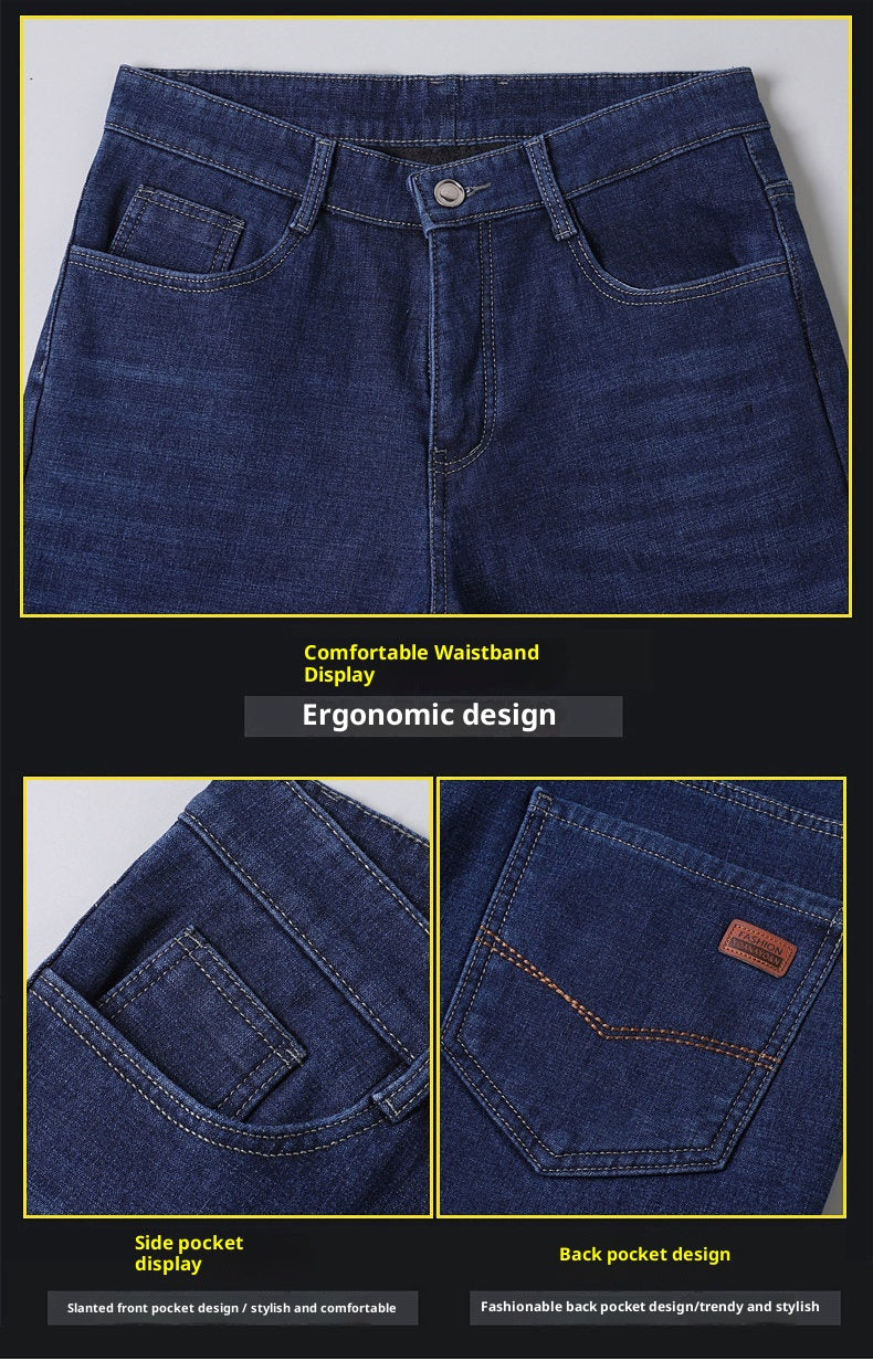 Stretch Loose Straight Casual Pants Hot Deal Warehouse