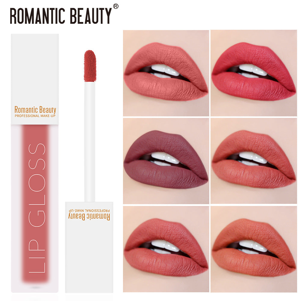 Romantic Beauty Velvet Matte Lip Glaze