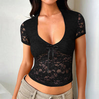 Kardi See-through Lace Top