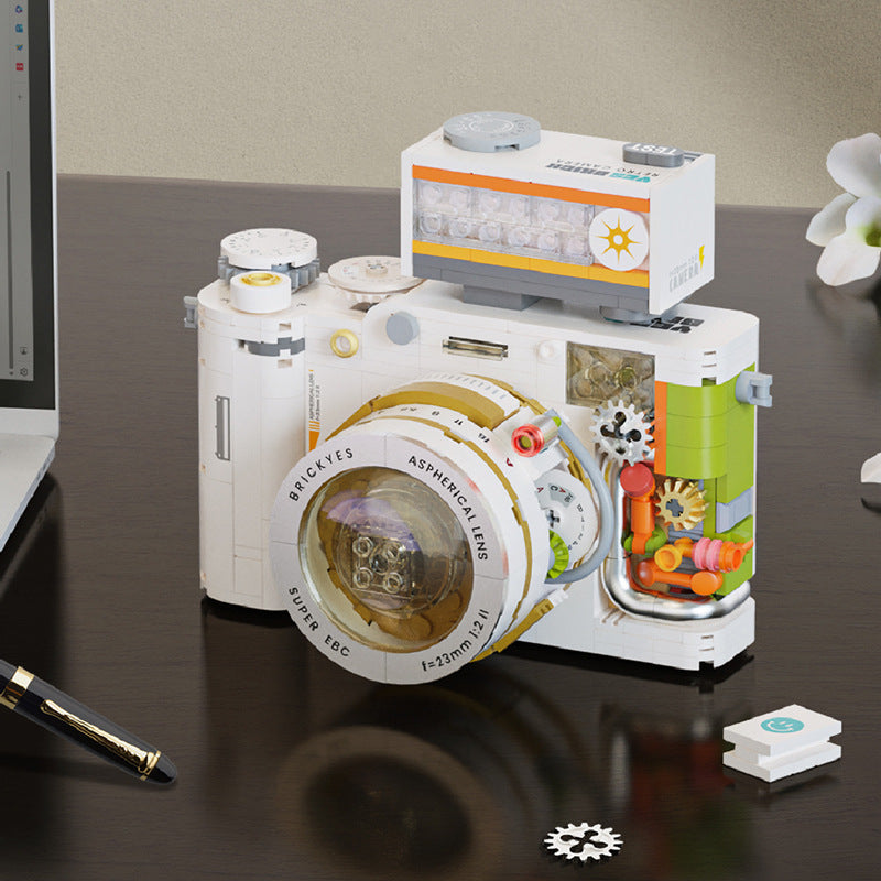 “Camera technology trendy play building blocks – children’s compatible Lego-style medium particle assembly set, perfect for creative play and Christmas gifting – Hot Deal Warehouse toys”


