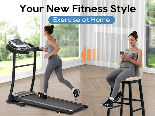 “Folding Treadmill for Home – space-saving, foldable treadmill for convenient home workouts and cardio training – Hot Deal Warehouse fitness”
